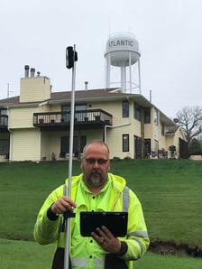 Sewer Inspection Team Using WinCan Web Via Tablet