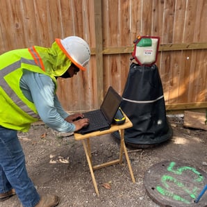 AIMS Manhole Inspection Using Sewermatics AI