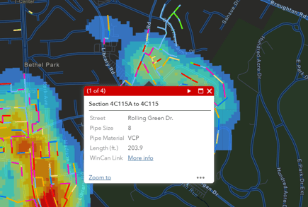 WinCan Inspection Viewer In ArcGIS